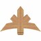 Ekena Millwork Davenport Timber Gable Bracket, Western Red Cedar, 36"W x 23"H x 5 1/2"D x 5 1/2"F, 15/12 Pitch GBW036X23X0606DAV00SWR - alternate 1
